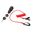 Evinrude / Johnson OMC Ignition Key Switch & Safety Lanyard