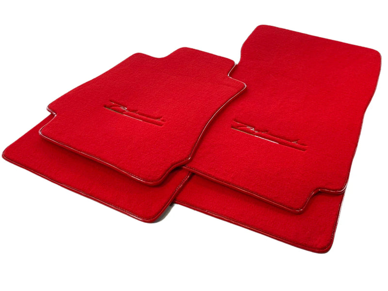 Alfa Romeo Brera 2006-2010 - 2 x Perfomante Red Tailored Carpet Floor Mats