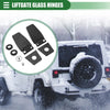 Jeep Wrangler Liftgate Glass Hinge Set (1987-2006)