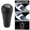 BMW 6-Speed Manual Gear Shift Knob Faux Leather Black