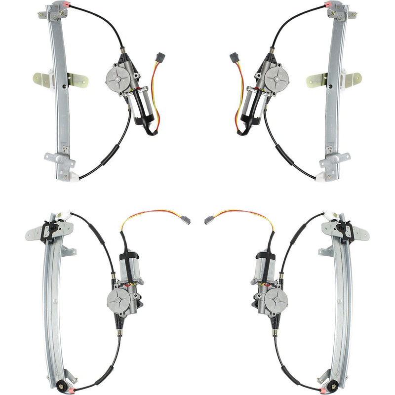 Power Window Regulator Set For 92-11 Mercury Grand