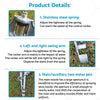 Water 1.5" 2" Irrigation Spray Tool Sprinkler 360° Adjustable Impact