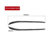 Mitsubishi Lancer 08-14 Carbon Headlight Eye Lid Eyebrows Cover Sticker fit