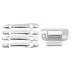 Chevy Silverado GMC Sierra Chrome Door Handle Covers & Tailgate Trim (2008-2014)