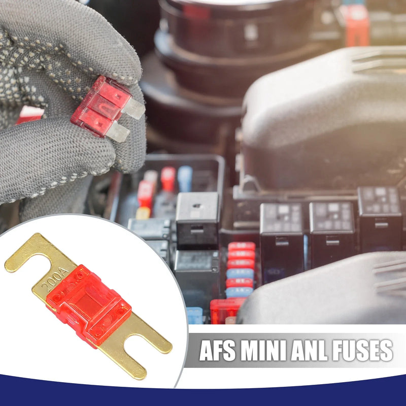 Universal Car Audio Systems 5 x 200A AFS Mini ANL Fuses