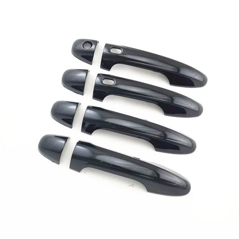 Toyota Hilux 4 Pcs Black Car Door Handle Covers (2015-2020)