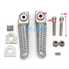 Yamaha YZF R1 / R1M Silver Rear Footrest Pegs (1998-2019)