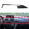 BMW 3 Series F30 2012-2018 LHD DRY Carbon Fiber Dashboard Panel Cover Trim