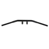 Harley Wide Glide Softail Road King Handlebar 1 1/4" Black 4" Rise T-Bar
