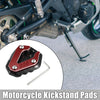 BMW S1000RR 1 Set Aluminum Alloy Motorcycle Kickstand Pad (2019-2023)