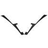 Infiniti Q50 Q60 Black Carbon Fiber Console Panel Cover Trim (2013-2019)