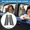 Toyota Camry 6 x Door Pillar Window Trim (2002–2006)