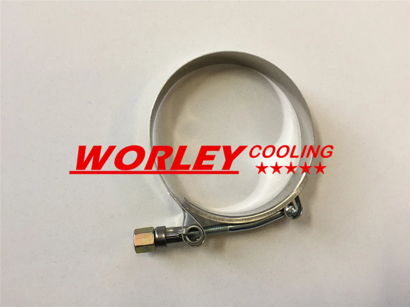 VIC 3 Inch Stainless Steel T-Bolt Silicone Hose Clamp