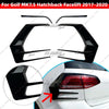 Golf MK7.5 Hatchback Black Rear Taillight Cover Trim (2017–2020)