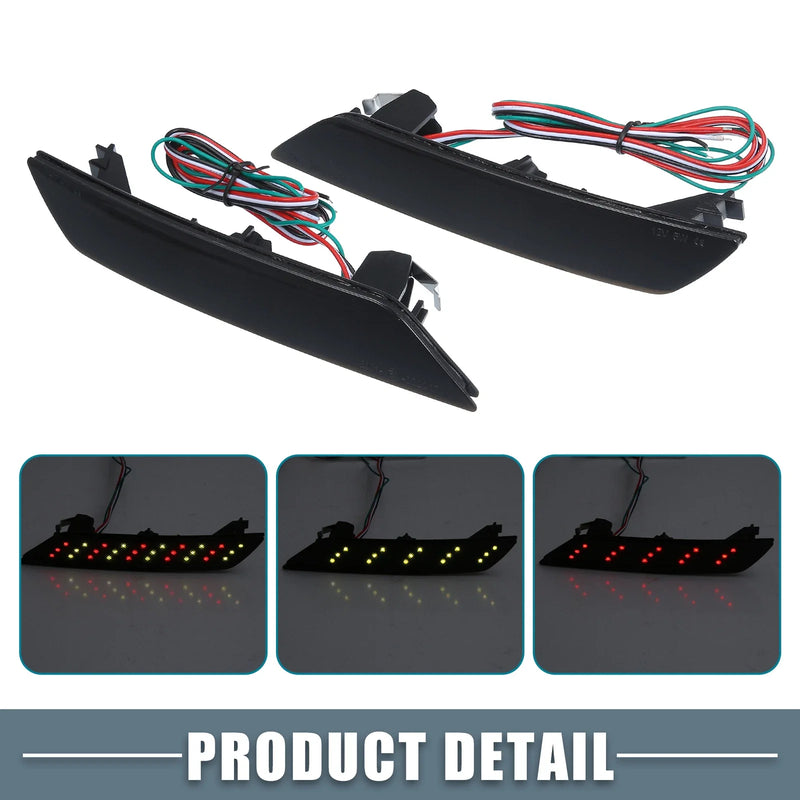 Honda Civic Smoked LED Brake Light Reflector (2013-2015)