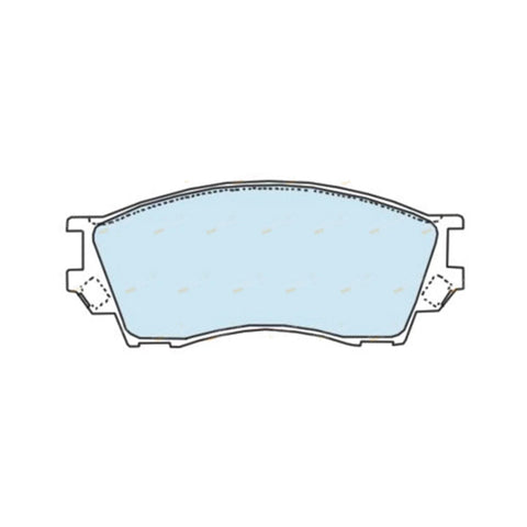 Ford Courier 1996 - 1999 4WD Front Disc Brake Pad Set