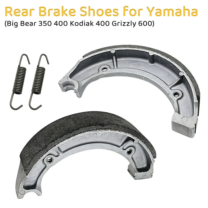 Yamaha Grizzly 600 YFM600F Rear Brake Shoes (1998–2001)
