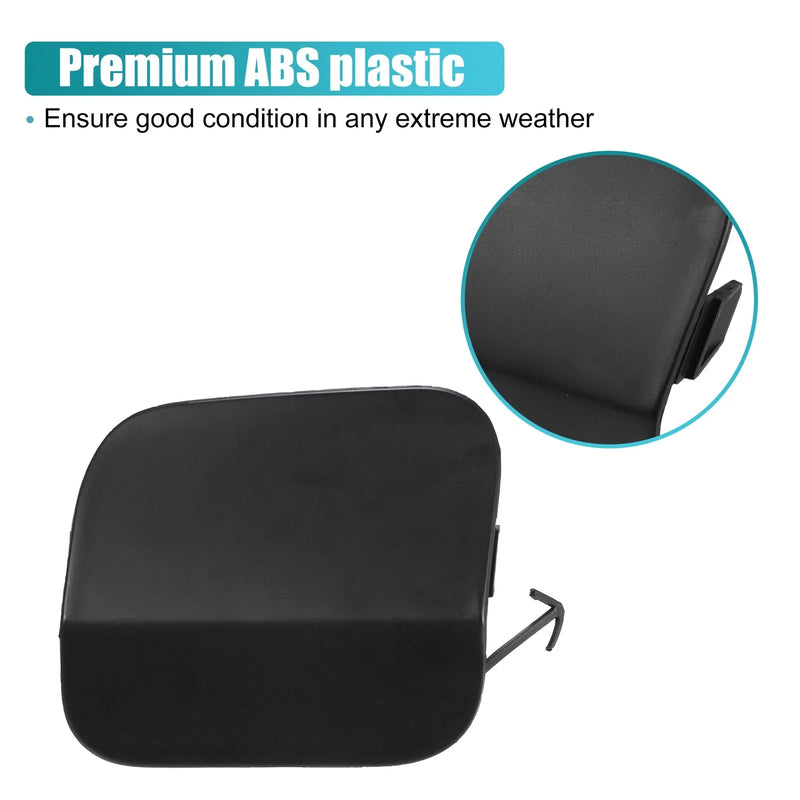 Toyota Highlander (2001-2023) Black Front Left Tow Hook Cover