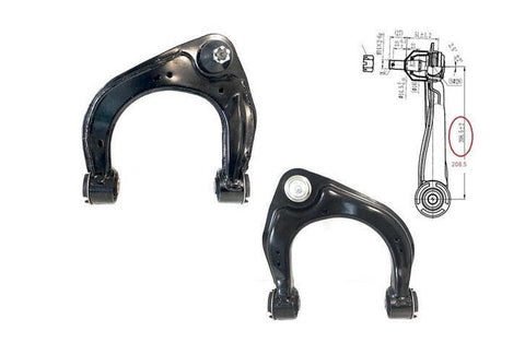 Front Upper Control Arm Left Hand Side Everest UA (2WD)
