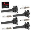 Yamaha TX / RX / SXT / XAT1800 Set Of 4 Ignition Coils w/Spark Plug