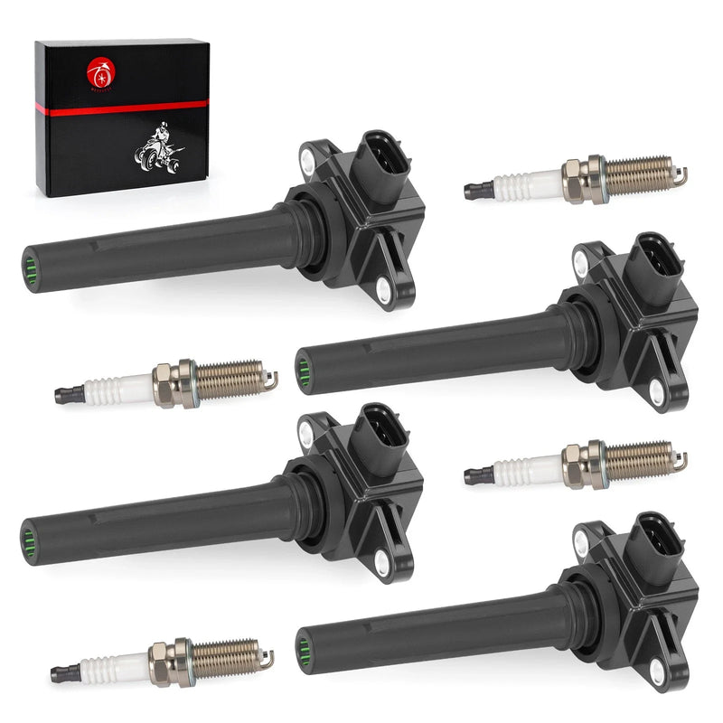 Yamaha TX / RX / SXT / XAT1800 Set Of 4 Ignition Coils w/Spark Plug