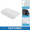 BMW 640i White Front Left Side Bumper Headlight Washer Nozzle Cover Cap