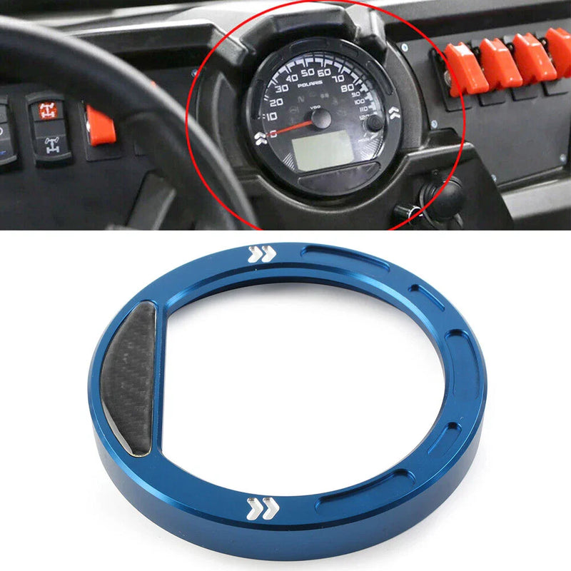 Polaris RZR 570 800 900 1000 Billet Aluminum Speedometer Gauge Bezel (2010-2023)