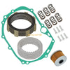 Kawasaki KLX110 3x Clutch Gasket&Friction Plates&Oil Filter (2002–2024)
