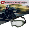 Motorcycle Motorcycle Riding Goggles / Clear Lens Green Frame PC PU