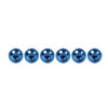 Bike Motor 6pcs M5x30mm Blue Titanium Alloy Torx Head Bolts