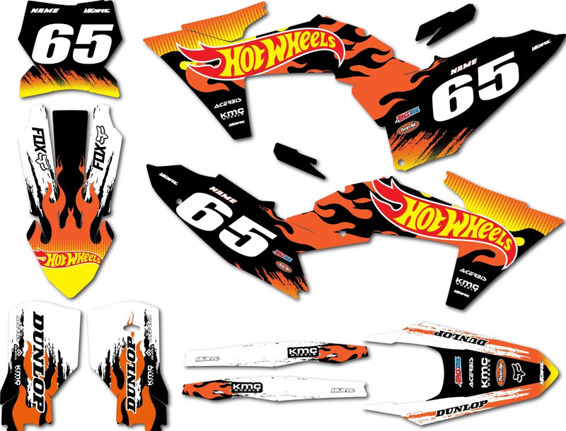 KTM SXF 450 BLAZE Decal Kit (2023-2024)