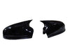 Opel Astra H 2 Piece Gloss Black Side View Mirror Covers (2004-2013)