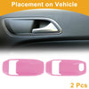 Jeep Wrangler Gladiator JT Pink Interior Door Handle Bowl Cover Trim (2018-2023)