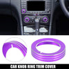 Ford Mustang F150 Purple Car Headlight Switch Button Knob Trim (2015-2020)