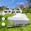 17-19ft Trailerable Boats Jumbo 600D Polyester Waterproof Boat Cover