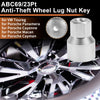 VW Touareg Wheel Lock Lug Nut Key Socket