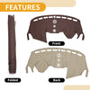 Ford Escape (2013-2019) Brown Anti-Slip Dashboard Cover Mat
