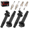 Yamaha YZF R6 4Pcs Ignition Coils & Spark Plugs (1999–2002)