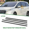 Honda Odyssey (2005-2008) PVC 4 x Weatherstrip Window Seal
