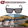 Motorcycle Riding Goggles Deep Gray Lens Black Frame UV400
