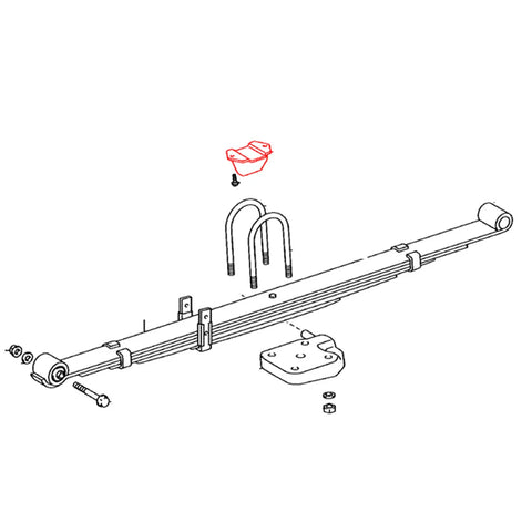 Toyota Hilux 4Runner 2005-2015 Rear Spring Bumper Set