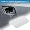 BMW 640i White Front Right Side Bumper Headlight Washer Nozzle Cover Cap