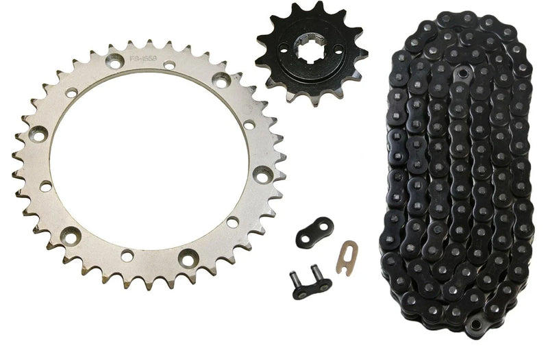 Yamaha Blaster Black 520x92 Drive Chain & 13/40 Sprockets (1988–2006)