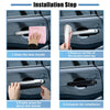 Ford Explorer (2020-2022) Black Accessories 4 x Side Door Handle Cover Trim