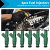 Ford Falcon BA BF XR6 Turbo 6 x Fuel Injectors 290cc 42LB (2002-2008)