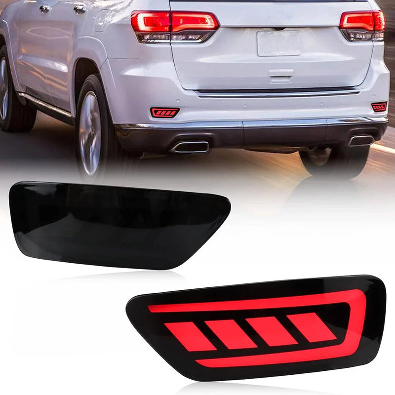 Jeep Dodge Journey LED Rear Bumper Fog Lights (2011-2021)
