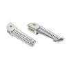 Yamaha FZ-09 FZ-07 Chrome Front Foot Pegs Adapters (2014-2017)