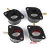 Kawasaki KZ1000 KZ1100 4 Pcs Carburetor Intake Manifold Boots (1977-1983)