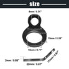Motorcycle 12 x Stainless Steel Tie Down Anchor Hooks Strap Rings