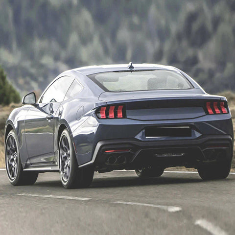 Ford Mustang GT S650 Carbon Fiber Rear Bumper Diffuser Spoiler (2024+)